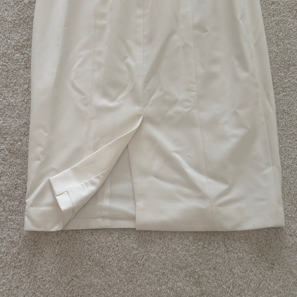 Jay Godfrey Soori Dress in Light Ivory - Picture 11 of 12